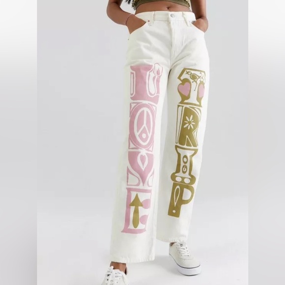 LEVI’S 501 90’s Crazy Legs Summer of Love Collection - Picture 2 of 16